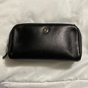 Chanel leather pouch